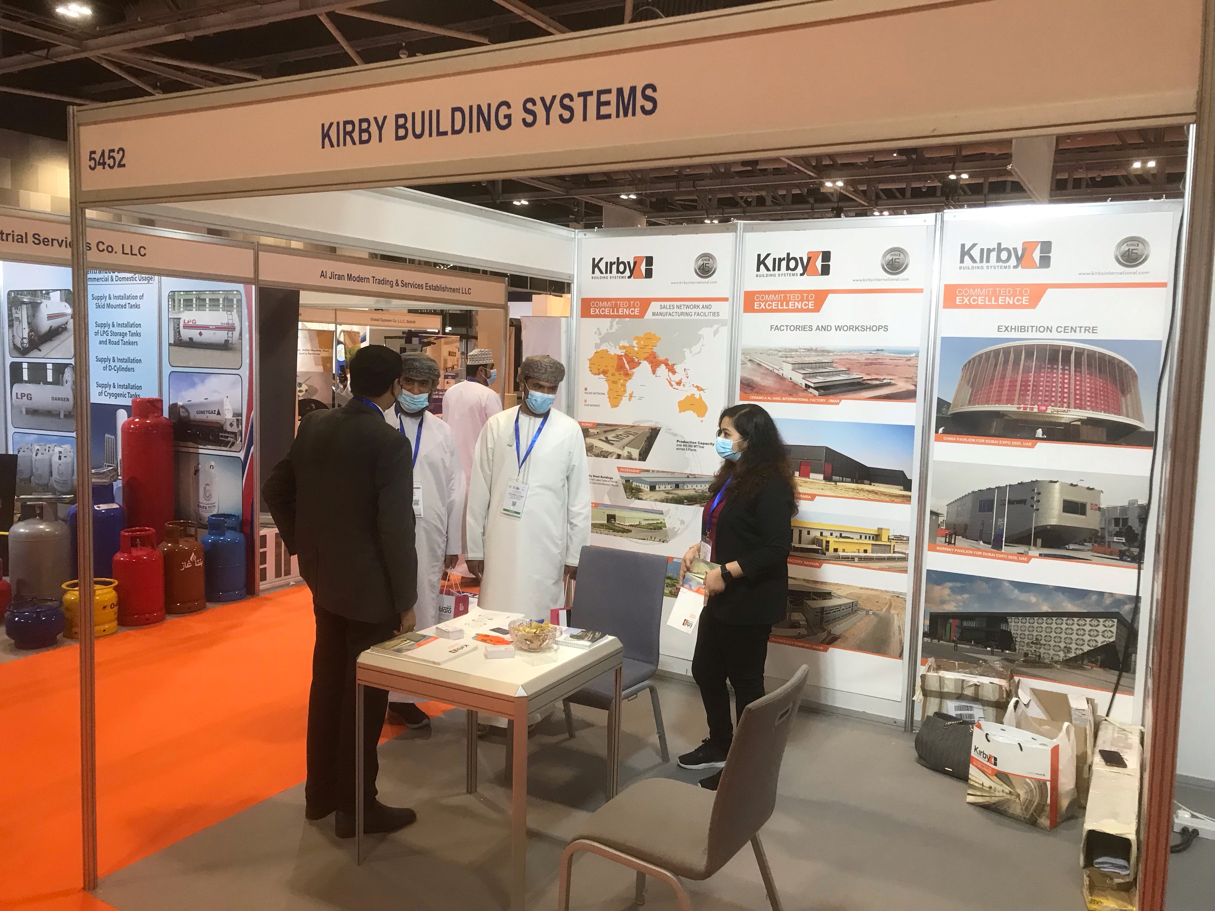 Kirby Building Systems Participated at The Oman design & build week Show 2022