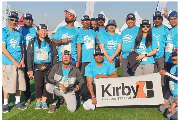 Kirby Kuwait employees run for charity at RunQ8
