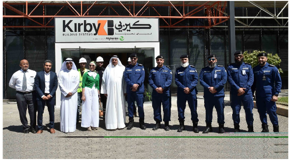 Kirby MEA was delighted to welcome the members of the Kuwait Fire Service Directorate