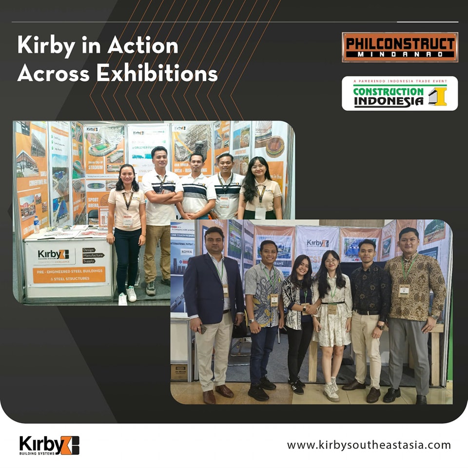 Kirby Southeast Asia Showcased Steel Innovation at Philconstruct Mindanao & Indonesia Construction Expo 2024