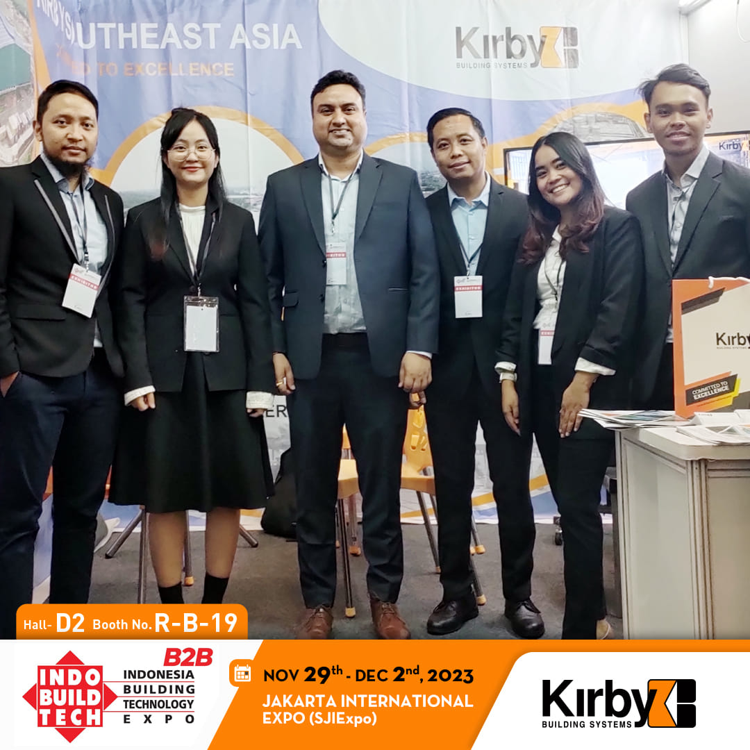 Kirby Southeast Asia Showcased Innovative Steel Solutions at Indobuildtech Jakarta 2023