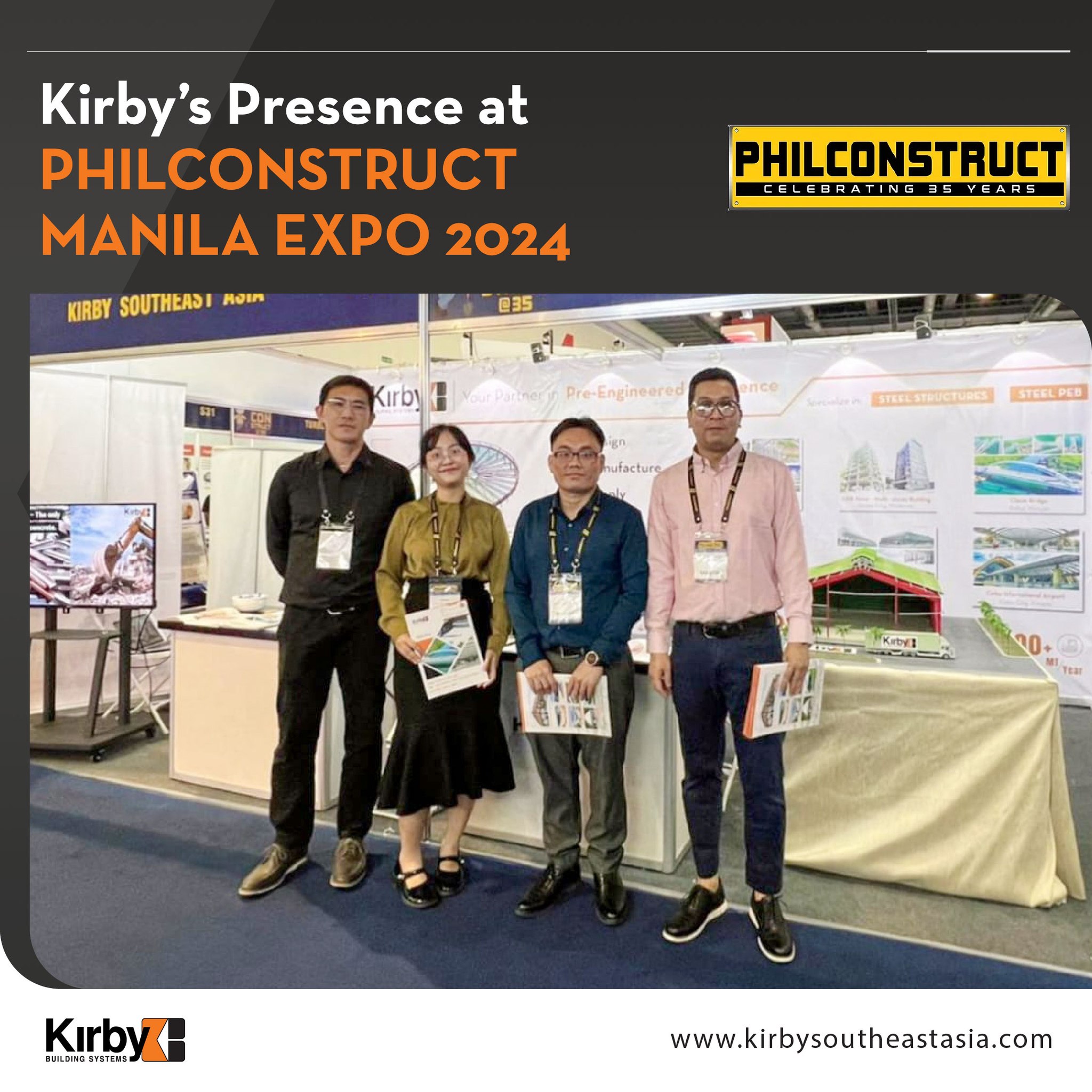 Kirby Southeast Asia Shines at Philconstruct Manila 2024!
