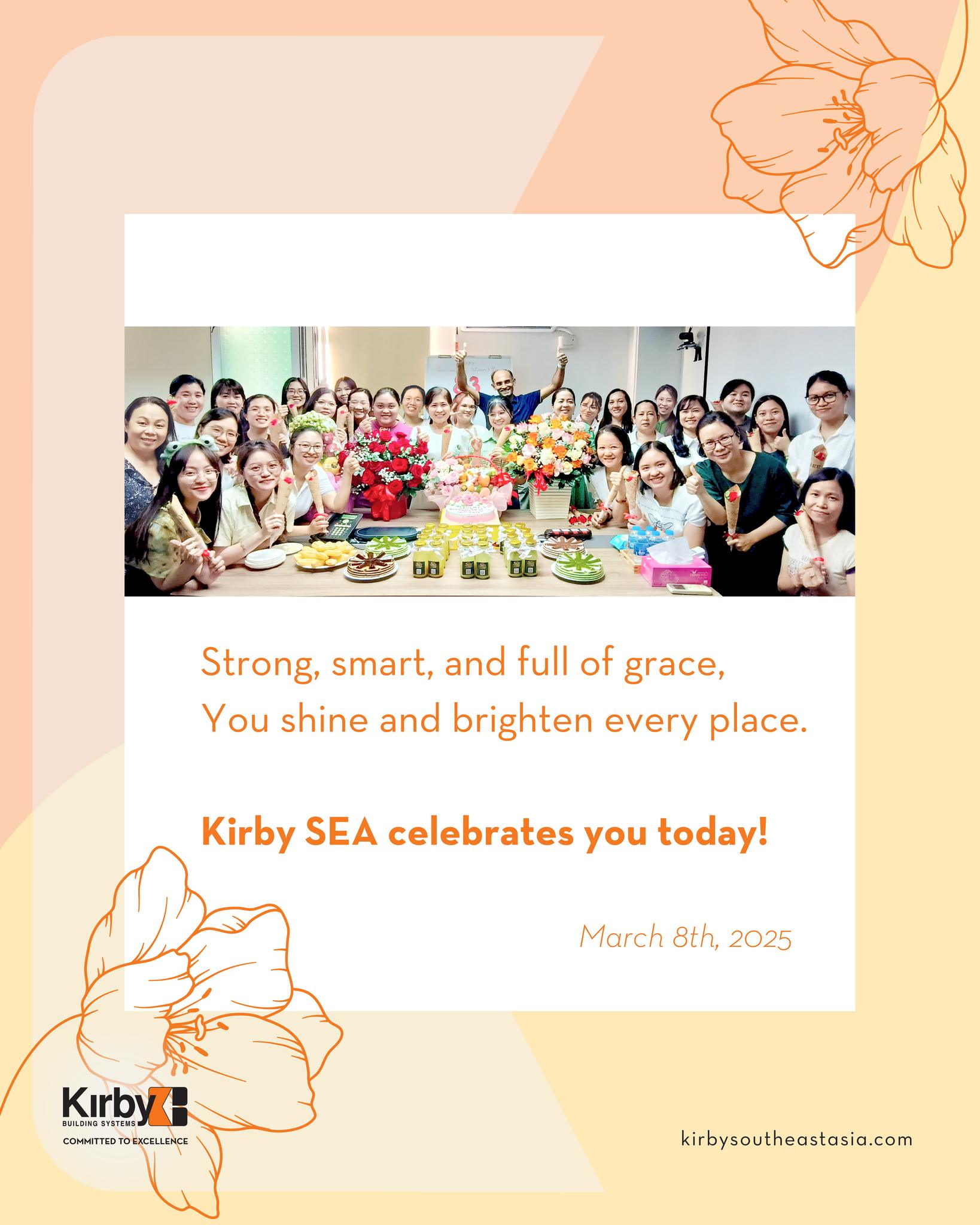 Kirby Southeast Asia Honors Women’s Strength and Leadership on International Women’s Day 2025