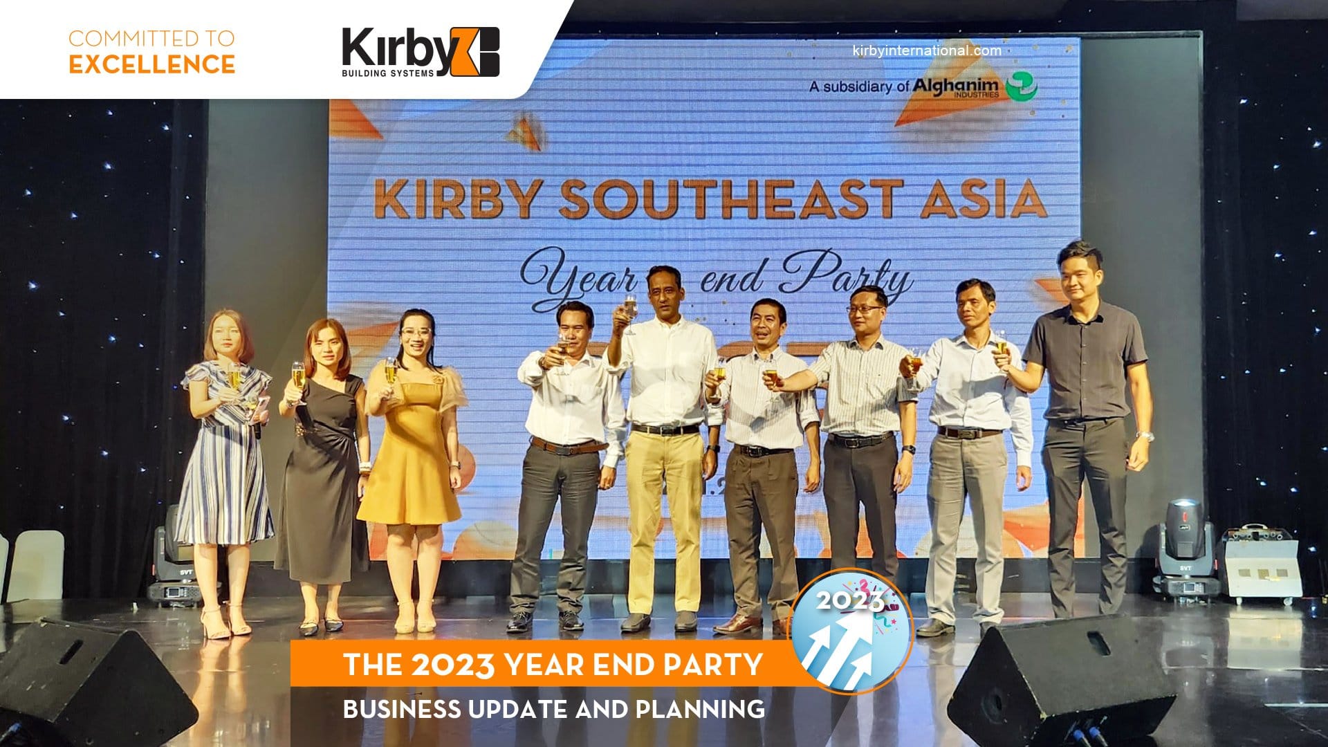 Kirby Southeast Asia Celebrates a Successful Year with a Strategic and Joyful Year-End Gathering