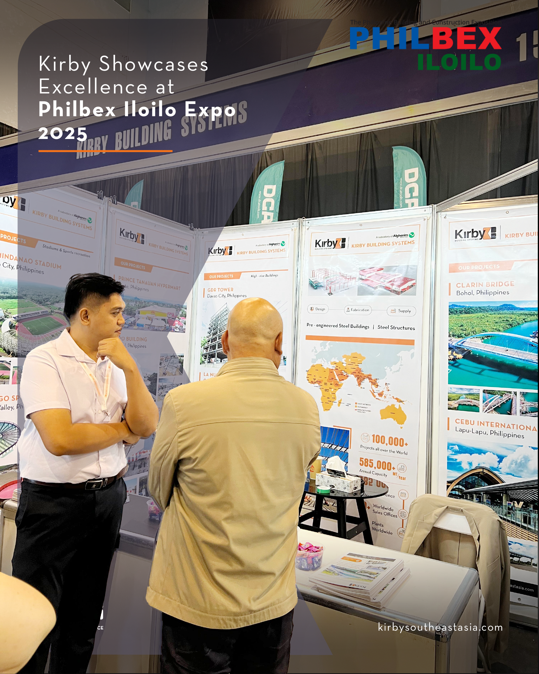 Kirby Southeast Asia Showcases Smart and Sustainable Building Solutions at PHILBEX Iloilo 2025