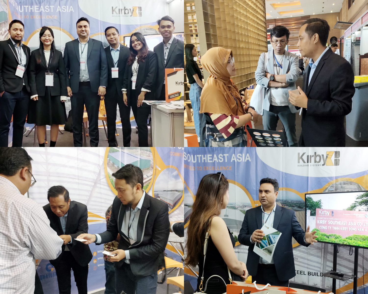 Kirby Southeast Asia Showcased Innovative Steel Solutions at Indobuildtech Jakarta 2023