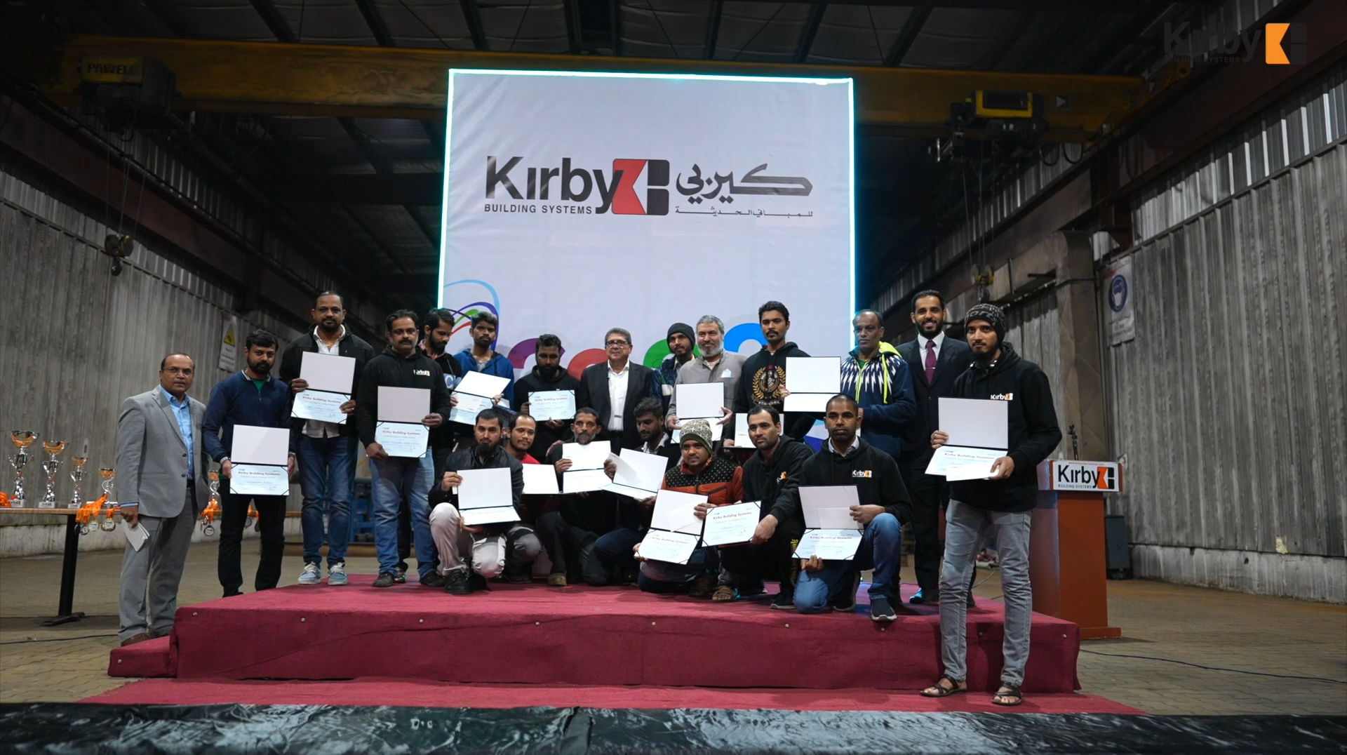 We are so excited to be - Kirby Construction Group